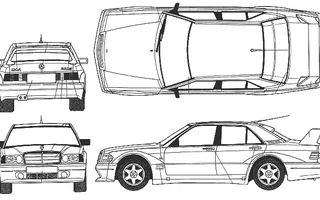 Mercedes 190 E Evolution II