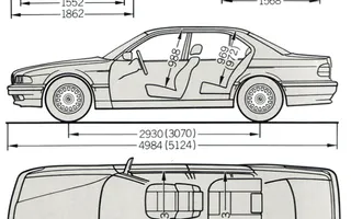 BMW 7 series E38