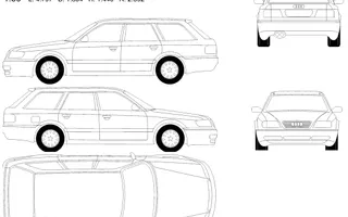 Audi S6 (C4) Avant