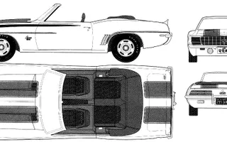 Chevrolet Camaro SS Convertible 1969