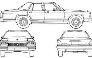 Ford LTD Crown Victoria 