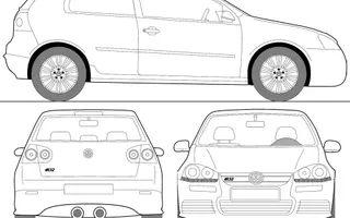 Volkswagen Golf R32 2008