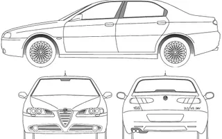 Alfa Romeo 166 2005