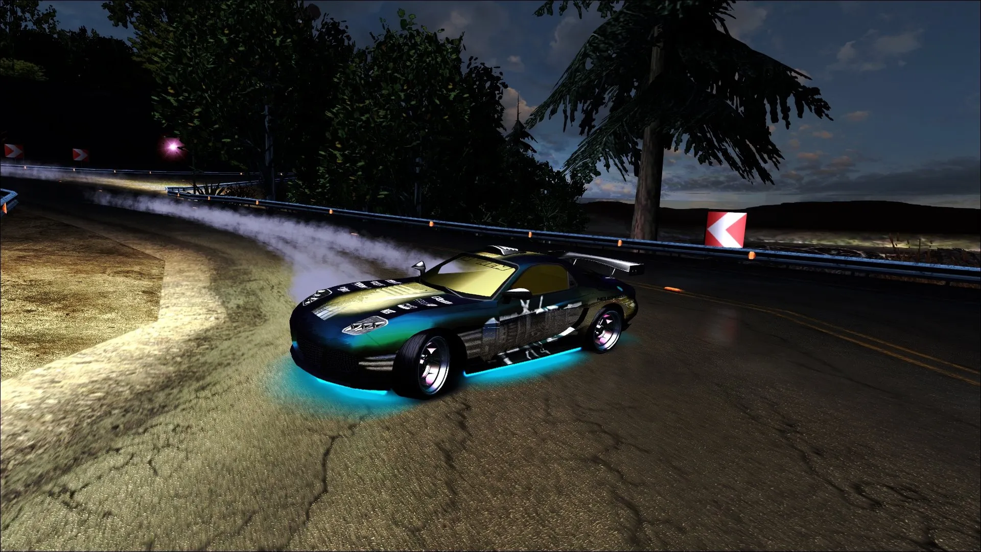 No Traffic for Downhill Drifts