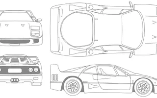 Ferrari F40 Coupe 1987